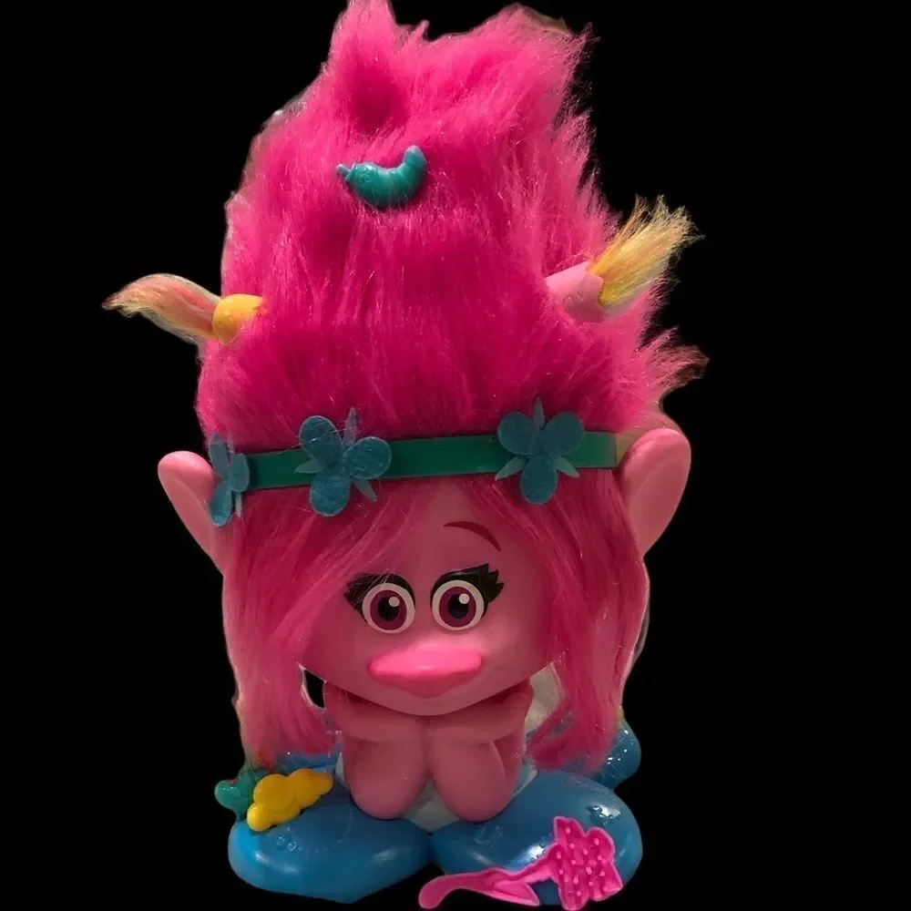 Dreamworks Trolls Poppy Style Head with hair accessories‎